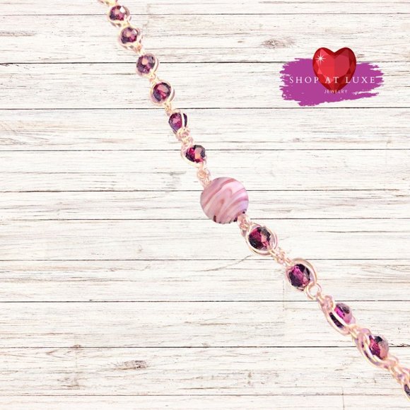 For The Love Of Lilac Beaded Rosary - Picture 3 of 4